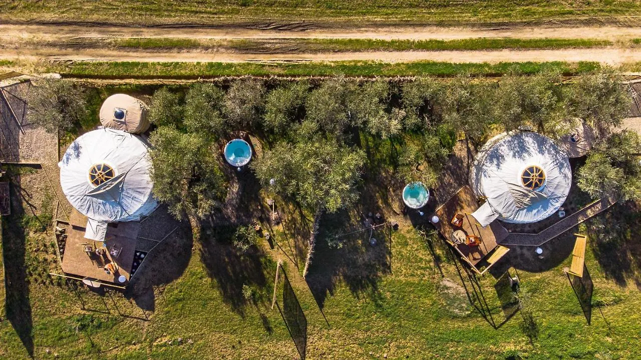 2 Cuori E 1 Yurta Glamping In Tuscany - Adults Only Asciano Luxury tent